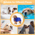 Bienbee Dog Bathrobe, Quick Drying Super Absorbent Dog Robes for After Bath, Warm Keeping Dogs Towel, Dogs Bath