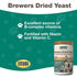 NaturVet Brewers Dried Yeast Formula with Garlic Flavoring Plus Vitamins for Dogs and Cats, 1 Pound