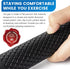 Ultra Heavy Duty Cable Handles Gym Equipment Attachment, Double D-Ring Grips, Non-Slip Comfort Grips, Blue Edge Design