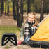 UPKOCH Portable Small Folding Stool, Collapsible Plastic Camping Chair with Handle, Outdoor Fishing Seat for Travel