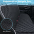 Meolsaek Dog Car Seat Cover for Back Seat, Non-Slip Backseat Cover for Dogs in Car, with Mesh Window Scratch Proof