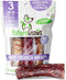 Nature Gnaws Beef Trachea Crunch Wraps, 3 Count, 5-6 Inch, Premium Natural Dog Chew Treats