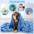 Tatuo 12 Pcs Microfiber Dog Grooming Towels - 28 x 55 Inch, Quick Drying Bath Towels for Small Medium Large Dogs (Blue,