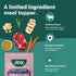 3oz, 8 Pack Jinx Beef & Chicken Wet Dog Food Pouches, Meal or Dog Food Topper Mix-in, Made with Real Beef & Chicken