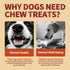 2 Packs 13" Just Try Large Size Chicken Wrapped Rawhide Dog Chew Sticks - Long Lasting Dog Chews, Dog Treats for Large