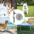SELEWARE Outdoor Dog Tie Out Stake with Stainless Steel Chains, Anti-Rust Dog Anchor for Large Dogs up to 220 lbs