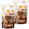 Ultra Chewy Double Stuff Peanut Butter - Crunchy Dog Treats with Creamy