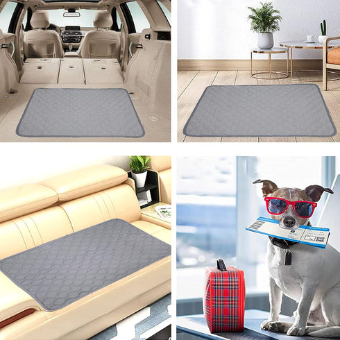 18'x 24', Washable Dog Pee Pad - Waterproof Non-Slip Potty Training Pad for Dogs and Cats, Fast Drying, Leak-Proof
