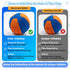 goodleben 22", Herding Ball for Dogs Durable Dual-Layer Herding Ball for Australian Shepherds, Outdoor Training Toy