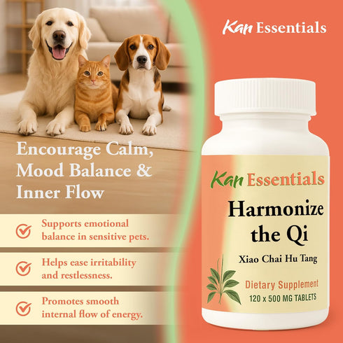Immune 120 Kan Herb Company Harmonize the Qi Traditional Chinese Herbal Blend for Dogs and Cats to Support Function