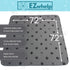 72" 72" Pack 1 EZwhelp Reusable Quick Dry Pad - Waterproof Pet Pee Pads Washable for Large Dogs - Non-Slip Dog Training