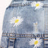 Pet Clothes Denim Dog Costume Summer Cowboy Vest, Daisy Shirt Jeans Jacket for Chihuahua and Yorkies (XXL)