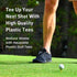 Plastic Golf Castle Tees - Step Down Value 200 Count, Unbreakable Mixed Height Pack for Practice