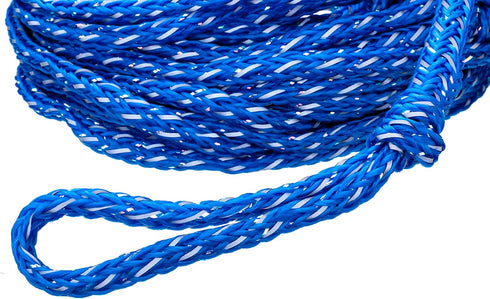 Seachoice Tube Tow Reflective Rope - 60 Ft, Tows 2-6 Riders