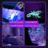 ESCO LITE UV Flashlights Black Light for Pet Urine Detection, 51 LED Flashlight for Stains