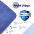 1 500 35X51-2 Pack Becks USA Made Reusable Pet Pee Pads for Dog & Cat Pee Problems, Advanced Leak Free Design, Color
