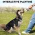 Dog Bite Tug Toy, 12 x 3.2 Inches, Durable Pull Toy with 2 Soft Handles, Tough Jute Bite Pillow