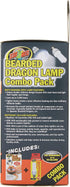 Zoo Med Bearded Dragon Lamp Combo Pack, Pack of 2 Bulbs