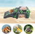 MinrzPet 3-in-1 Hermit Crab Accessories, Resin Climbing Platform with Food Dish and Hideout, Hermit Crab Climbing Toys