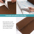 Cat Scratch Furniture Protector, 78.7"x15.8" Trimmable Self-Adhesive Couch Protector for Cat Wall Scratcher