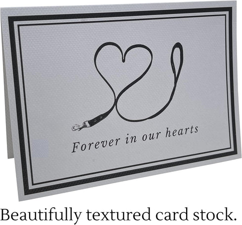 Groomers Margins 16 Pet Sympathy Cards with Envelopes, Dog Sympathy Cards for Pet Loss