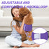 Pack 3 MICOOYO Male Dog Belly Bands Washable, Reusable Dog Diapers Male, Doggy Diapers for Puppy Training
