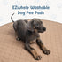 48 Inch EZwhelp Reusable Dog Pee Pad, Washable Waterproof Mat for Dog Potty Training or Whelping Pad, Round
