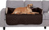 Furhaven Water-Resistant & Reversible 42" Wide Seat Cover Protector for Dogs & Cats, Espresso/Clay, Large