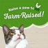 12 Count, 5.5 Friskies Farm Favorites Wet Cat Food, Meaty Bits Chicken & Whitefish Spinach in Gravy, Ounce Cans