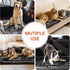 Tranquitas 24.5" 51") Backseat Pet Bed Mat, Dog Bed for Cars, Fit for Backseat Extenders, Car Seat Protector, Nonslip