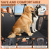 400lbs, Hammock A-Pce Dog Car Seat Cover for Back Seat, Hard Bottom Back Seat Extender for Dogs, Back Seat Pet Cover