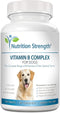 Vitamin B for Dogs, Complete B Complex for Blood Cell & Nervous System Health, 120 Chewable Tablets