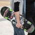 Monster Jam 31 Inch Skateboard, 7-Ply Maple Desk Skate Board for Cruising, Carving, Tricks, and Downhill