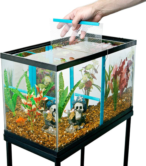 Penn-Plax Large Tank Divider for Aquariums, 11-3/8" x 11-3/8" (TDLBX)