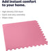 1/2 Inch 24 24 24 (6 We Sell Mats Thickness Multipurpose EVA Foam Floor Tiles, Interlocking Floor Mat for Indoor Gym