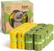 YORJA Dog Poop Bags Rolls, 360 Pet Waste Bags, 100% Leak Proof