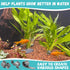 52 Pcs Aquarium Plant Weights, Anchors for Fish Tank, Stops Plants from Floating in the Aquarium