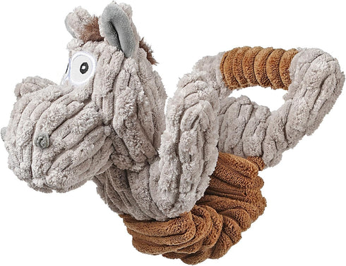 Squeaky Dog Toy, Durable Dog Toy Large Breed, Tug of War Dogs Interactive Toy, Stuffed Plush Puppy Toys with Crinkle