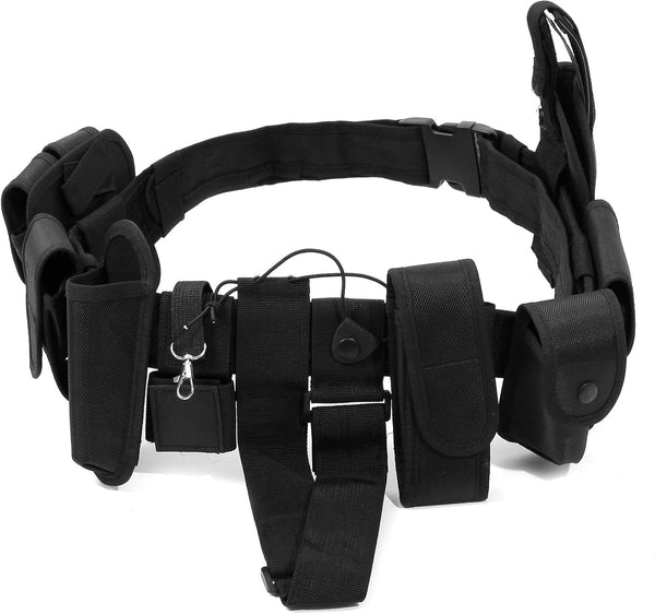 Noa Store Duty Belts for Law Enforcement | Police Belts with 10 Components Pouches & Holster Gear