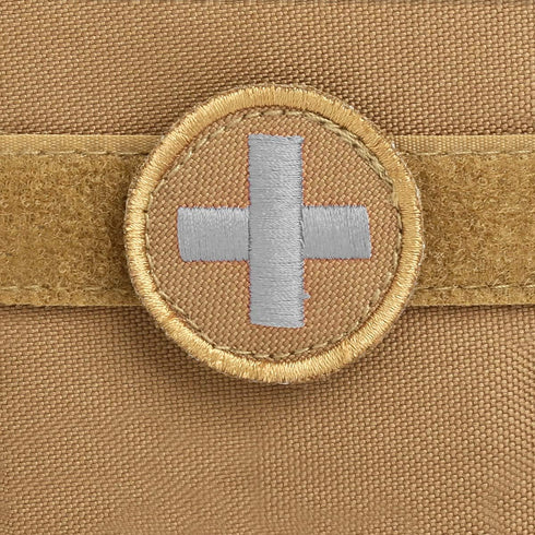 First Aid Molle Pouch - Heavy Duty IFAK Medical Pouch for Military Use, EMTs, Law Enforcement, Camping, and Hiking
