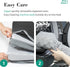 Orthopedic Dog Bed for Large Dogs - Waterproof Egg Crate Foam Pet Bed Mat with Removable Washable Cover, Non-Slip