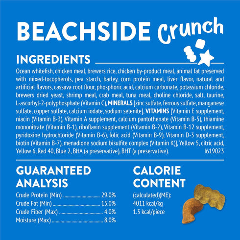 30 oz. Purina Friskies Cat Treats, Party Mix Beachside Crunch - Pouch
