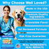 120 Well Loved Glucosamine for Dogs - Joint Supplement for Dogs, Made in USA, Vet Developed, Glucosamine Chondroitin