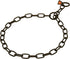 Herm Sprenger Black Stainless Steel Medium Link Chain Collar - 3.0 mm x 22 inches