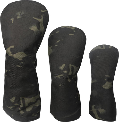 Golf Head Covers for Clubs, PU Leather Vintage Design Ladies Driver Headcover Set with Numbered