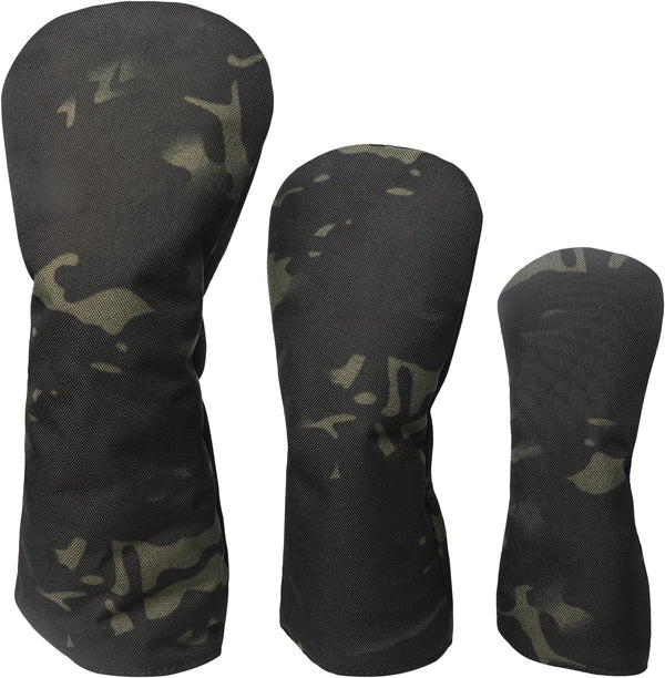 Golf Head Covers for Clubs, PU Leather Vintage Design Ladies Driver Headcover Set with Numbered