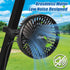 Roykaw Portable Golf Cart Fan, USB Input, 3-Speed Settings, Compatible with EZGO Club Car Yamaha