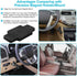 TATEK 46 lbs Magnetic Gun Mount for Vehicle Rated. Tactical Pistol Magnet Holder for Car, Truck, Home, Under Desk