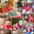 KYEESE Christmas Dog Sweater for Small Dogs - Snowflake Reindeer Design with Leash Hole, Ugly Holiday Sweater, M