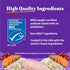 Halo Holistic Dry Cat Food, Wild-caught Whitefish Recipe for Sensitive Stomach Support, 3-lb Bag